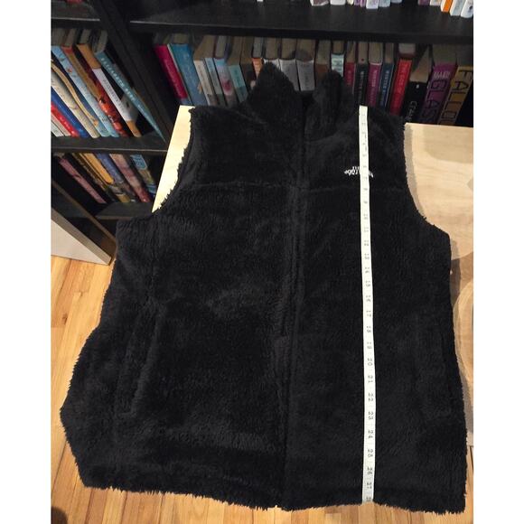 The North Face reversible vest black M/L puffer fleece unisex see measurements - Picture 7 of 8